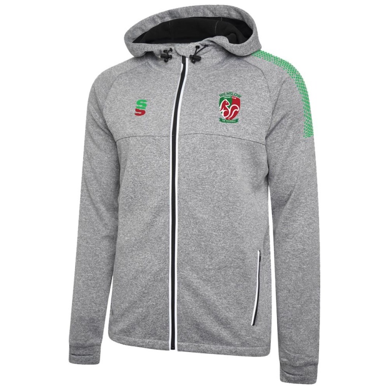 WILMSLOW CRICKET CLUB DUAL HOODY GREY