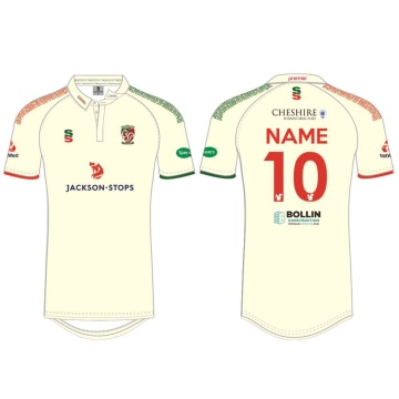 WILMSLOW CRICKET CLUB WHITE SHORT SLEEVED SHIRT