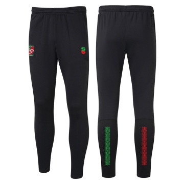 WILMSLOW CRICKET CLUB TEK SLIM PANTS BLACK