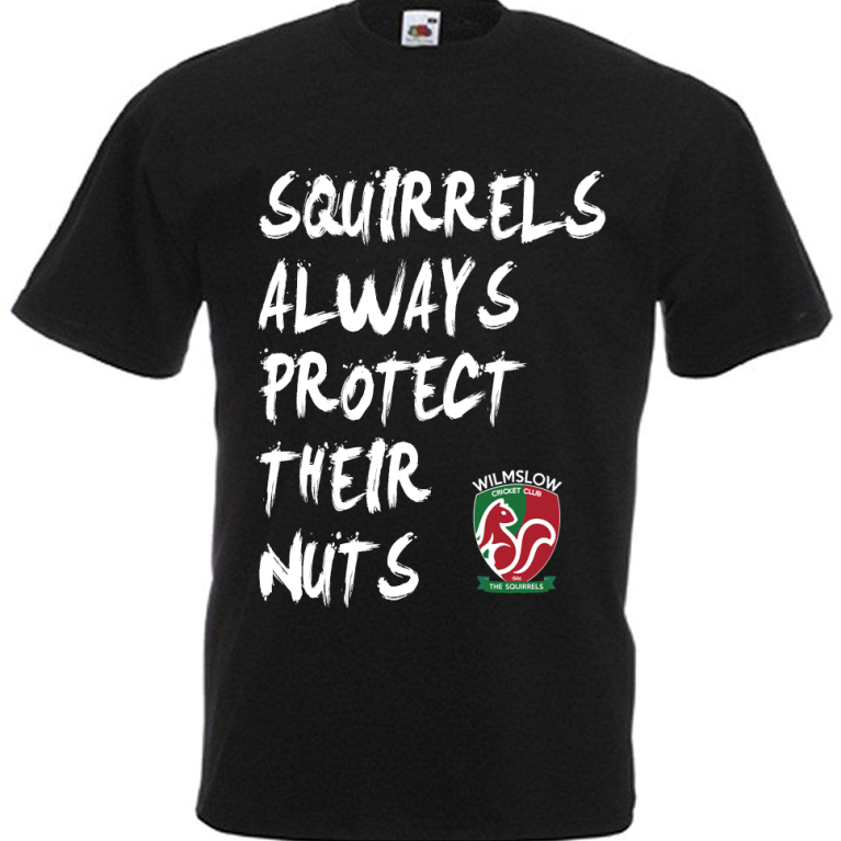 WILMSLOW CRICKET CLUB CUSTOM-DESIGNED T-SHIRT - NUTS